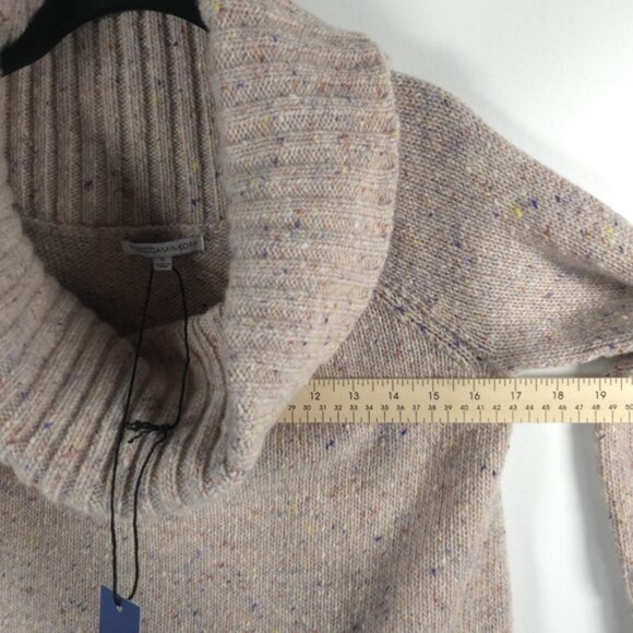NWT REBECCA MINKOFF EXTRA FINE MERINO WOOL ALPACA Cowl Nk ERID‎ Sweater SMALL - Picture 5 of 11